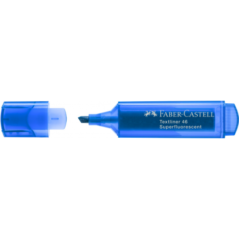Zakreślacz Faber-Castell 1546, niebieski
