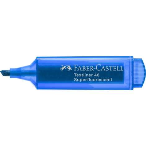 Zakreślacz Faber-Castell 1546, niebieski - 4