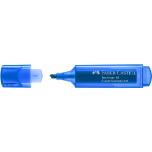 Zakreślacz Faber-Castell 1546, niebieski