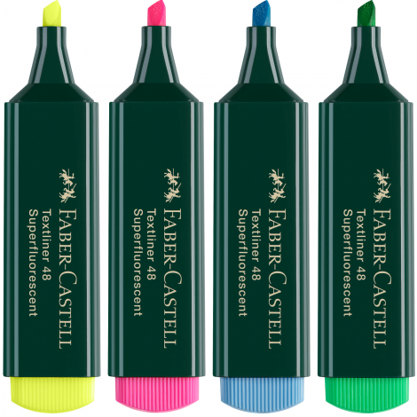 Zakreślacze Faber-Castell 48, 4 kolory - 2