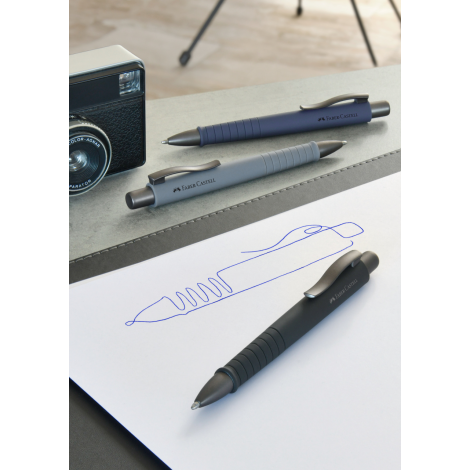 Długopis Faber-Castell Poly Ball Urban, granatowy, XB - 4