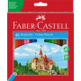 Kredki ołówkowe Faber-Castell Zamek, 48 kolorów + temperówka - 2