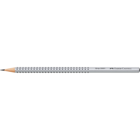 Ołówek Faber-Castell Grip 2001, B, szary