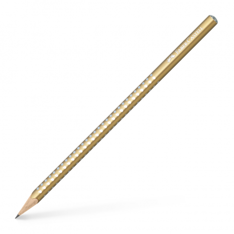 Ołówek Faber-Castell Sparkle Pearl, B, złoty - 2