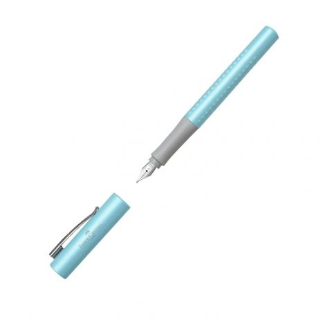 Pióro Wieczne Faber-Castell Grip 2011, Edycja Pearl, Niebieskie F - 2