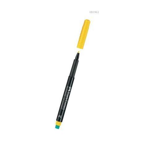 Marker Faber-Castell Multimark Ohp Permanentny, M, żółty - 2
