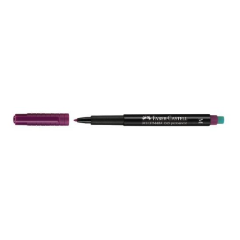 Marker Faber-Castell Multimark Ohp Permanentny, M, fioletowy