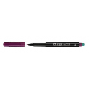 Marker Faber-Castell Multimark Ohp Permanentny, M, fioletowy