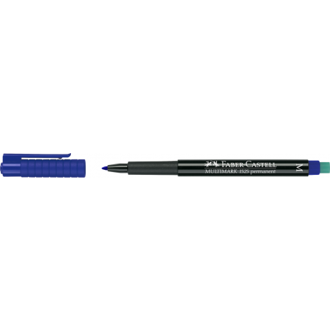 Marker Faber-Castell Multimark Ohp Permanentny, M, niebieski