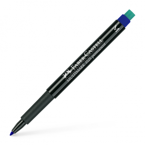 Marker Faber-Castell Multimark Ohp Permanentny, M, niebieski - 3