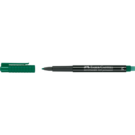 Marker Faber-Castell Multimark Ohp Permanentny, M, zielony