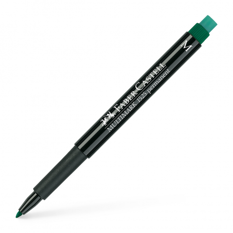 Marker Faber-Castell Multimark Ohp Permanentny, M, zielony - 3