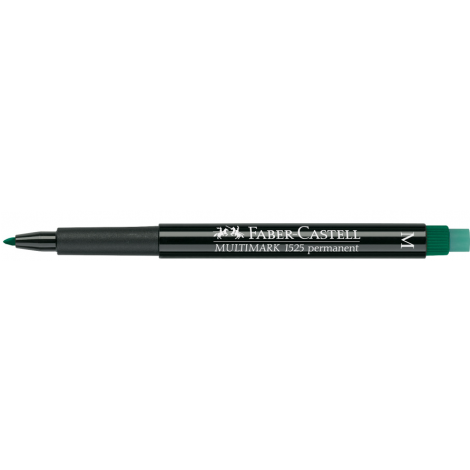 Marker Faber-Castell Multimark Ohp Permanentny, M, zielony - 2