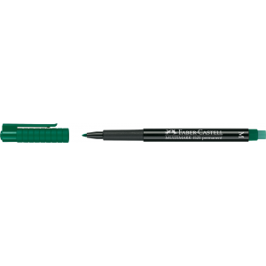 Marker Faber-Castell Multimark Ohp Permanentny, M, zielony