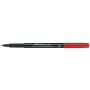 Marker Faber-Castell Multimark Ohp Permanentny, M, czerwony - 3