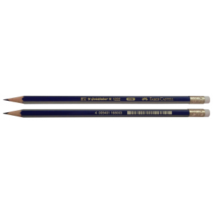 Ołówek Faber-Castell Gold 1222/HB, z gumką