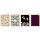 Zeszyt Interdruk Metallic Satin A5/96/70g kratka