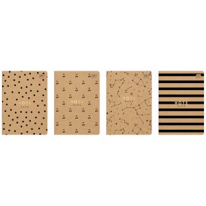 Zeszyt Interdruk Kraft A5/32/70g kratka