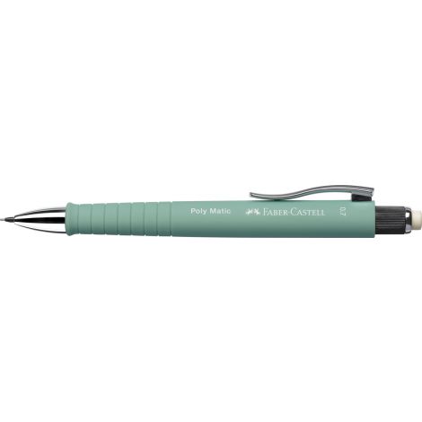 Ołówek automatyczny Faber-Castell Poly Matic, 0,7 mm, miętowy - 2