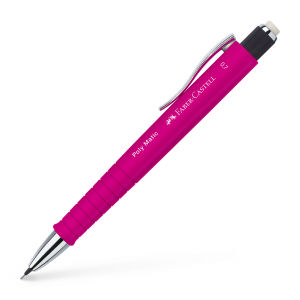Ołówek automatyczny Faber-Castell Poly Matic, 0,7 mm, różowy