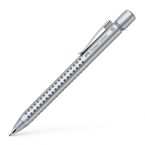Długopis Faber-Castell Grip 2011, srebrny, XB - 2