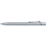 Długopis Faber-Castell Grip 2011, srebrny, XB - 2