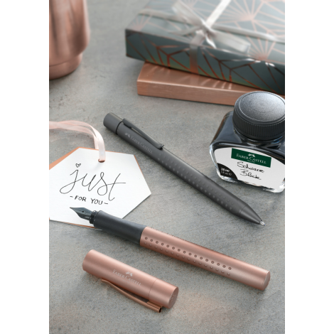 Długopis Faber-Castell Grip 2011, Edycja Limitowana, antracytowy, XB - 5