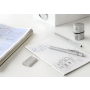 Gumka do mazania Faber-Castell Grip 2001 Edge, szara - 5