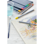 Kredki akwarelowe Faber-Castell Goldfaber Aqua, 24 kolory, opakowanie metalowe - 6