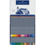 Kredki akwarelowe Faber-Castell Goldfaber Aqua, 48 kolorów, opakowanie metalowe - 6