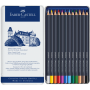 Kredki ołówkowe Faber-Castell Goldfaber, 12 kolorów, opakowanie metalowe - 3