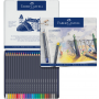 Kredki ołówkowe Faber-Castell Goldfaber, 24 kolory, opakowanie metalowe - 2