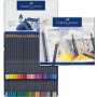 Kredki ołówkowe Faber-Castell Goldfaber, 48 kolory, opakowanie metalowe - 2