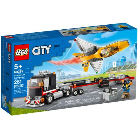 LEGO City 60289 Transporter odrzutowca pokazowego