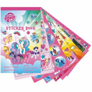 Album na naklejki StickerBoo z naklejkami MLP