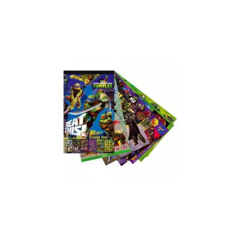 Album na naklejki StickerBoo z naklejkami Ninja