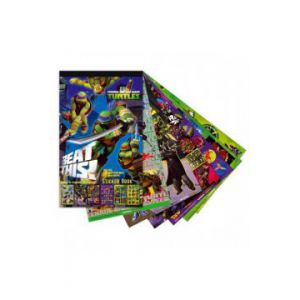 Album na naklejki StickerBoo z naklejkami Ninja