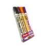 Markery suchościeralne Pentel, 4 kolory, etui - 2