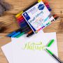 Pisak dwustronny Brush Lettering, Design Journey, 12 kolorów - 3