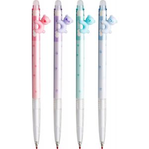 Długopis wymazywalny Happy Color Pastel Bears, 0.5mm Niebieski
