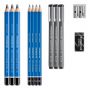 Zestaw szkicowy Staedtler Design Journey: 7 x ołówek Lumograph, 3 x pisak 308, temperówka, gumka - 3