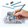 Zestaw szkicowy Staedtler Design Journey: 7 x ołówek Lumograph, 3 x pisak 308, temperówka, gumka - 4