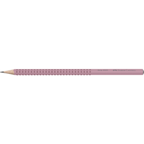 Ołówek Faber-Castell Grip 2001, B, Różowy (Rose Shadows)