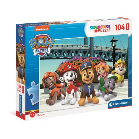 Puzzle Clementoni Maxi 104el Supercolor Paw Patrol 2