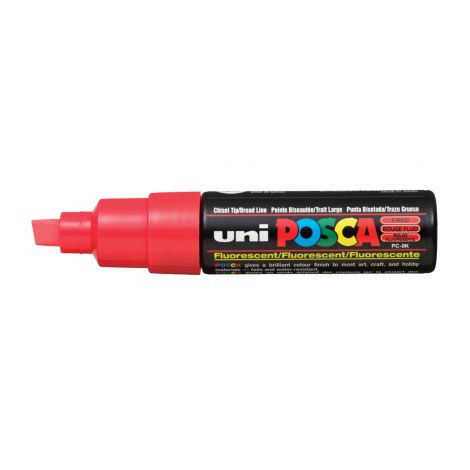 Marker Posca PC-8K, Czerwony fluorescencyjny