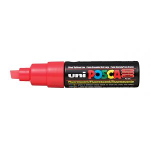 Marker Posca PC-8K, Czerwony fluorescencyjny