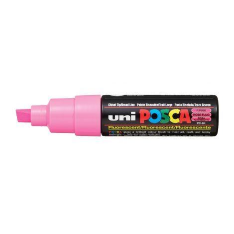 Marker Posca PC-8K, Różowy fluorescencyjny