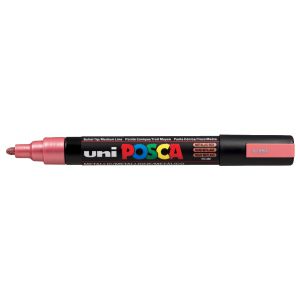 Marker Posca PC-5M, Czerwony Metallic