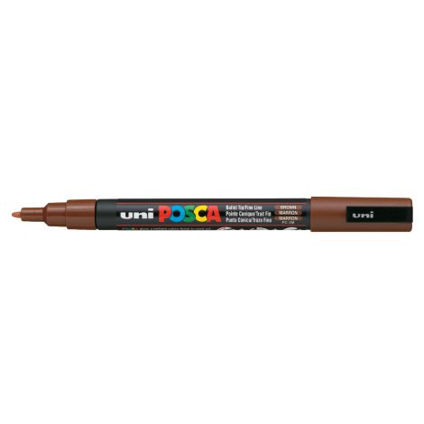 Marker Posca PC-3M, Brązowy