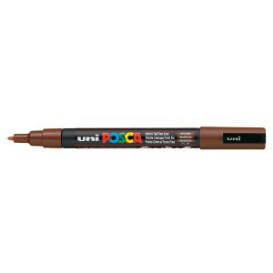 Marker Posca PC-3M, Brązowy